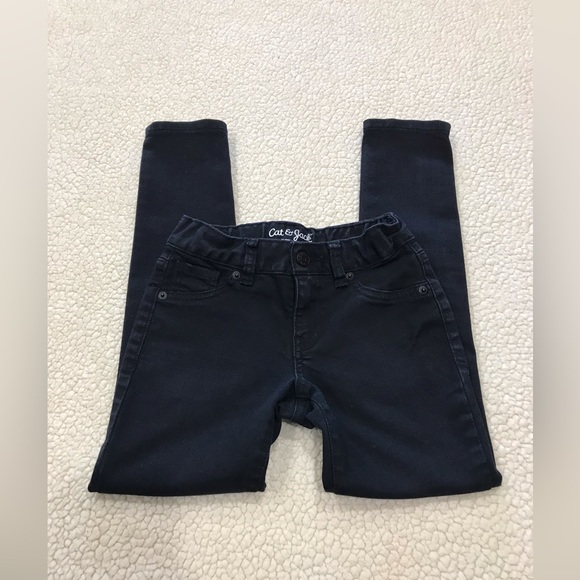 Girls Cat & Jack Super Skinny Denim Black Jean Pants 
7 / 8 Medium
Length 29.5” - Picture 2 of 16